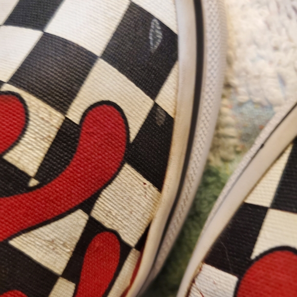Rare Checkered Vans slip ons - Picture 3 of 8